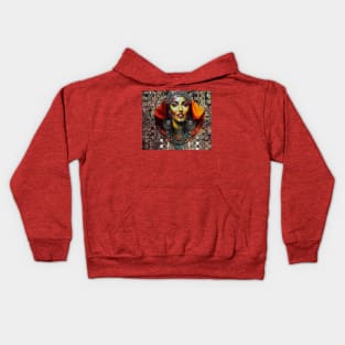 Moroccan Amazigh Beauty V2 Kids Hoodie